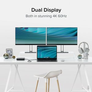 Plugable USBC-6950PDZ Plugable Usb-c Dual Hdmi Dock