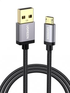 Ugreen X001B1BPHF Micro Usb Cable, 3ft High Speed Fast Charging Usb Ca