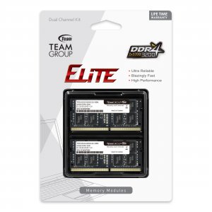 Team TED464G3200C22DC-S01 Team Elite So-d4 32gbx2 3200 Cl22-22-22-52 1