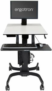 Ergotron 24-215-085 Workfit-c,single Ld Sit-stand Workstation.improve 