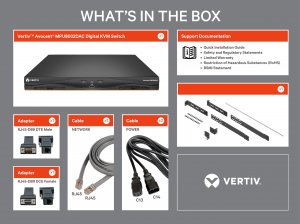 Vertiv MPU8032-400 32 Port,8 Digital Kvm Paths, Dual Ac Pwr