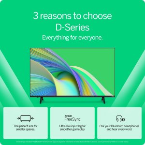 Vizio D32FM-K01 D-series 32in Class (31.5in Diag) Full Hd Smart Tv