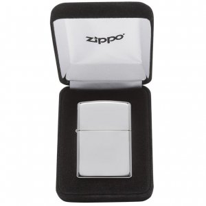 Zippo 26 Windproof Lighter Armor High Polish Sterling Silver