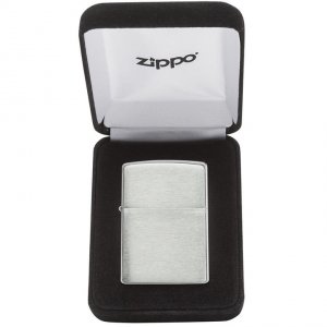 Zippo 0106-0307 Windproof Lighter Armorr Brushed Sterling Silver