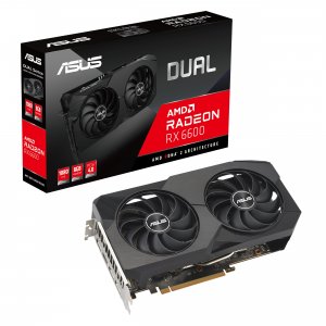 Asus DUAL-RX6600-8G-V2 Vcx Dual-rx6600-8g-v2 Radeon Rx 6600 8gb Gddr6 