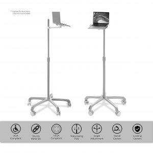 Cta LT-HFS2 Laptop Floor Stand