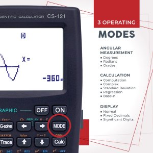 Adesso CS-121B Ac Cs-121b Scientific Graphic And Engineering Calculato