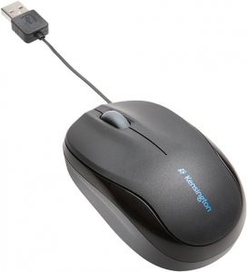 Kensington K72339usa Pro Fit Wired Usb Mobile Retractable Mouse ()