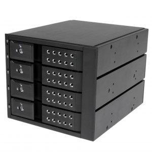 Startech HSB4SATSASBA Connect And Hot Swap Four 3.5in Sata Iii Or Sas 