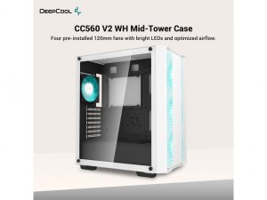 Deepcool CC560 V2 WH Cases Dp|cc560 V2 Wh R