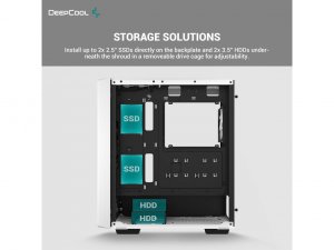 Deepcool CC560 V2 WH Cases Dp|cc560 V2 Wh R