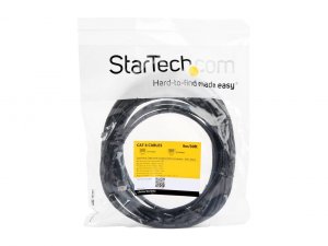 Startech 9X8114 30ft Black Cat6 Ethernet Cable Delivers Multi Gigabit 