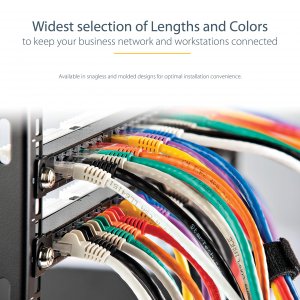 Startech DM7774 Cb N6patch100or Cat6 Patch Cb W Snagless Rj45 Connecto