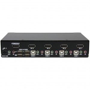 Startech SV431DPUA 4 Port Usb Displayport Kvm Switch