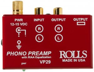 Rolls VP29 Phono Preamp With Riaa Equalization