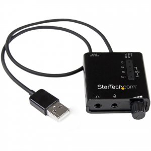 Startech ICUSBAUDIO2D Usb Sound Card Adapter W Spdif