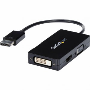 Startech DP2VGDVHD Connect A Displayport-equipped Pc To An Hdmi, Vga, 