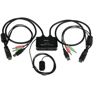 Startech TU4436 Control Two Hdmi , Usb Equipped Pcs With A Single Moni