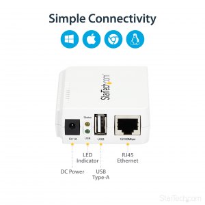 Startech PM1115UW Share A Standard Usb Printer With Multiple Users Sim