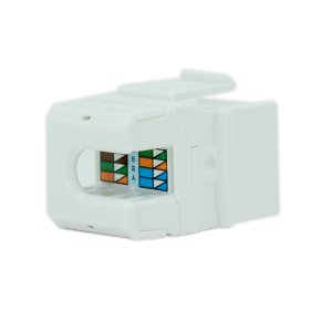 Onq WP3475WH50 Contractor Pack 50 Quick Connect Cat5e Rj45 T568-ab Key