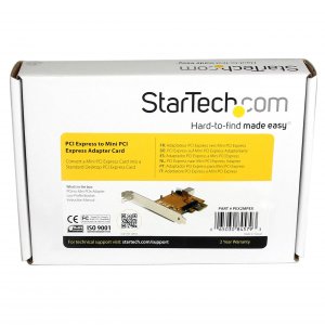 Startech PEX2MPEX Convert A Mini Pci Express Card Into A Standard Desk