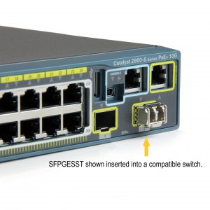 Startech SFPGESST Cisco Sfp-ge-s Compatible Sfp - 1000base-sx 1 Gbps -