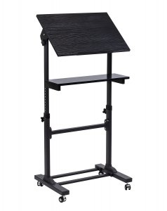 Mount MI-7941 Mobile Lectern Stand Up Desk