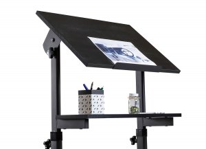 Mount MI-7941 Mobile Lectern Stand Up Desk