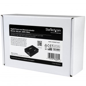 Startech 1C4781 Poeext1gat 4pt Gigabit Poe+ Extender 802.3at Af 100m R