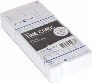 Pyramid 42415MB Attendance Cards, 26002650, 1000pk