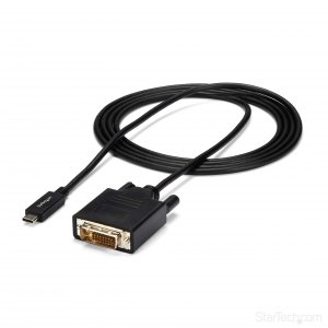 Startech CDP2DVIMM2MB 2m Usb-c To Dvi Cable