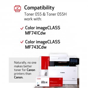 Original Canon 3015C001 055 Toner Cyan 2.1k