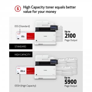 Original Canon 3015C001 055 Toner Cyan 2.1k