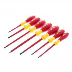 Wiha 32097 Wiha Insulated Softfinish Screwdriver Set - 7 Pieces