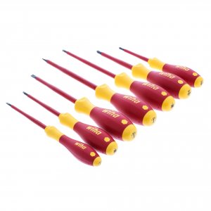 Wiha 32097 Wiha Insulated Softfinish Screwdriver Set - 7 Pieces