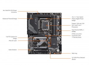 Gigabyte Z790 D DDR4 Mb Z790 D Ddr4 Z790 Lga1700 Max128gb Ddr4 Pcie At