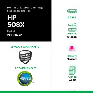 Print 200943P Cig Remanufactured Hp M553 Tnr Mg Hy