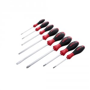 Wiha 30298 Wiha 8-piece Softfinish Screwdriver Set With Ergonomic Hand