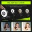 Nexight N960E Nexigo  1080p 60fps Webcam With Ring Light