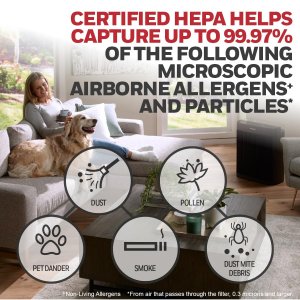 Kaz HWL HPA5300B Insight Hepa Air Purifier