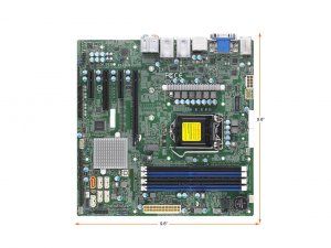 Supermicro MBD-X12SCQ-O Mb Mbd-x12scq-o Q470e S1200 H5 Max128gb Ddr4 P