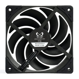 Scythe WS1225FD24-P Wonder Snail 120 Pwm Case Fan - Ultra Quiet Perfor