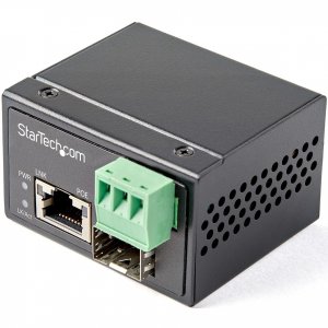 Startech IMC1GSFP30W Ac  Poe+ Industrial Fiber To Ethernet Media Conve