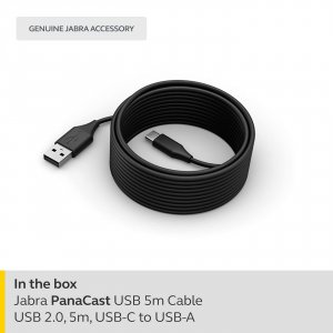 Jabra 14202-11 Panacast 50 Usb 2.0 Cable Usb C-a, 5m