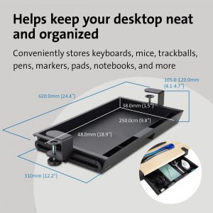 Kensington K52175WW Declutter Your Desk And Keep Office Supplies Out O