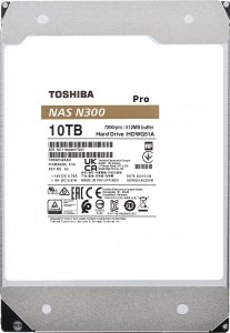 Toshiba HDWG51AXZSTB N300 Pro Nas 10tb Internal