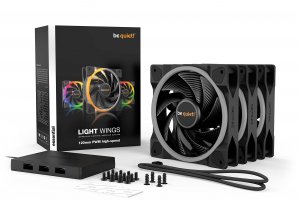 Be BL077 Light Wings 120mm Pwm Argb Fans - Triple Pack