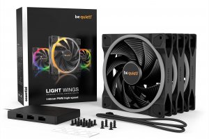 Be BL079 Light Wings 140mm Pwm High-speed, Premium Argb Cooling Fan, 4