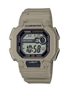 Casio W737HX-5AV Hd Digi Resin L Strap Tan