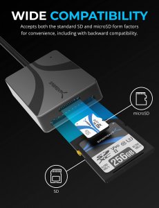 Sabrent CR-CSDM Usb Type-c Card Reader